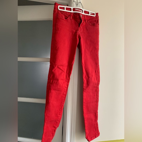 Guess jeans - Brittany skinny - size 23 - red - Picture 3 of 5